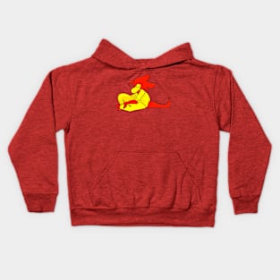 just sitting here Kids Hoodie